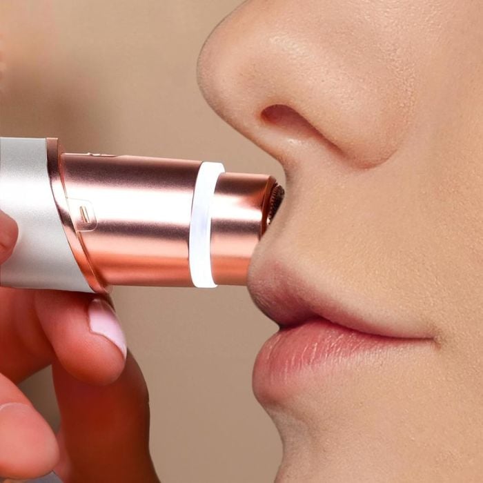 DEPILADORA FACIAL HIPOALERGÉNICA PORTÁTIL